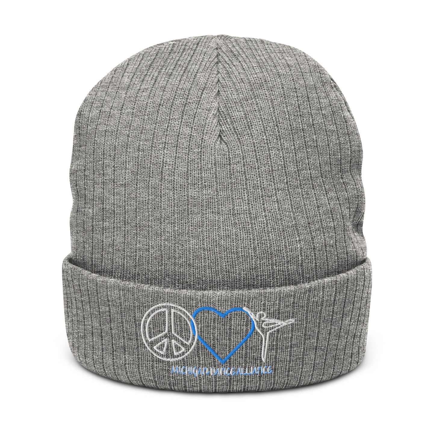 Peace Love Dance beanie