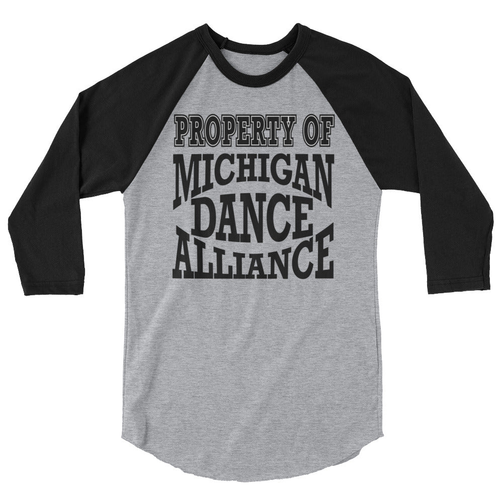 "Property Of" 3/4 Sleeve T-Shirt