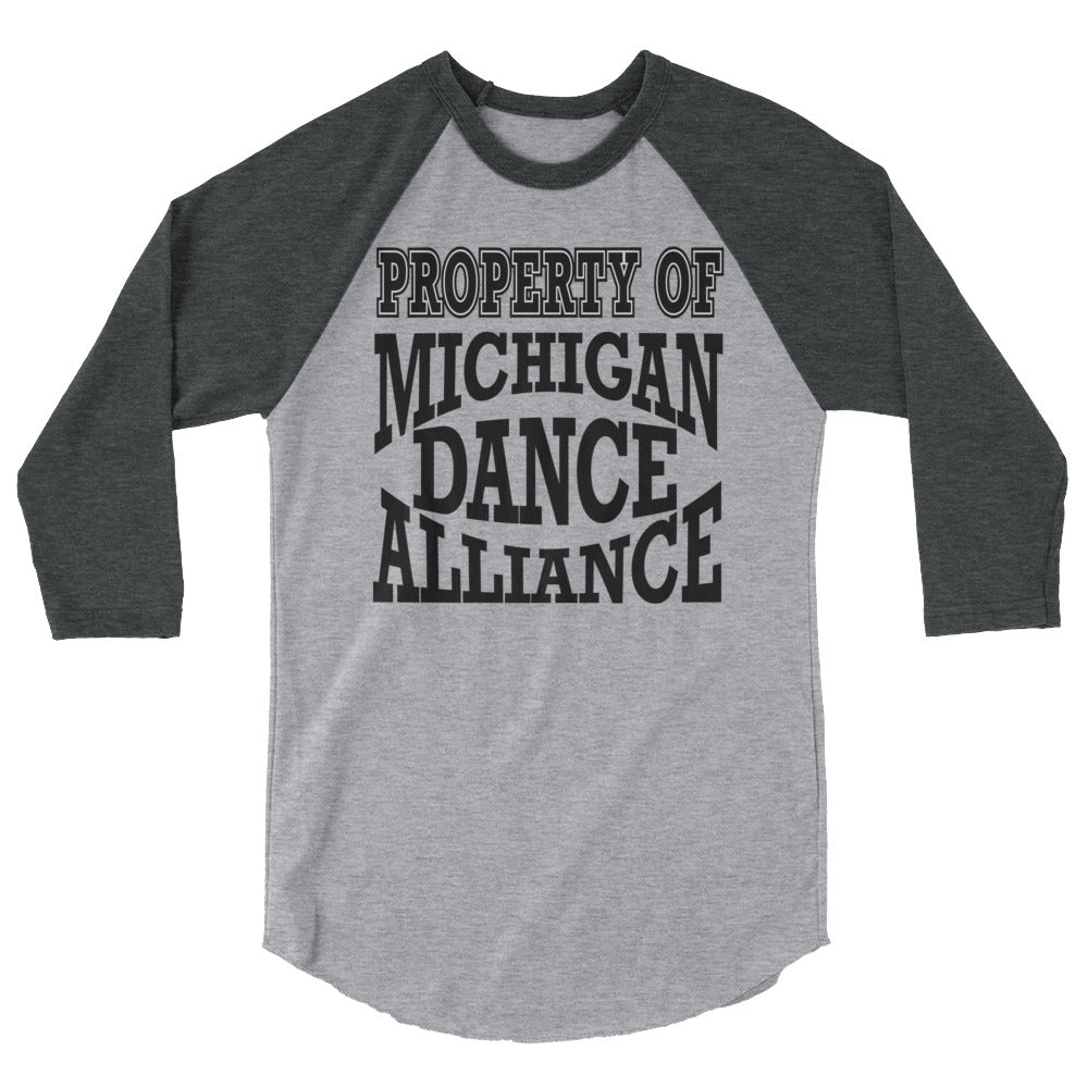 "Property Of" 3/4 Sleeve T-Shirt