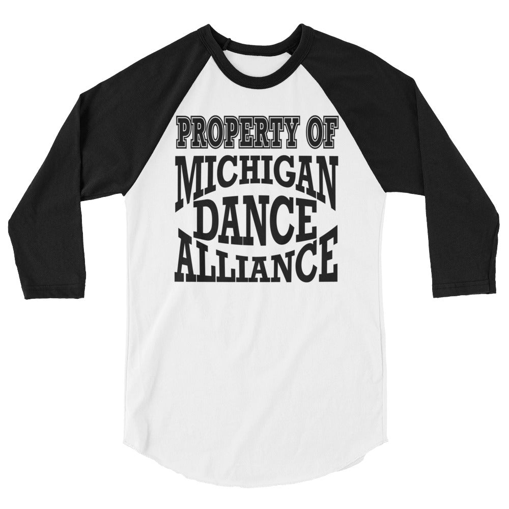 "Property Of" 3/4 Sleeve T-Shirt
