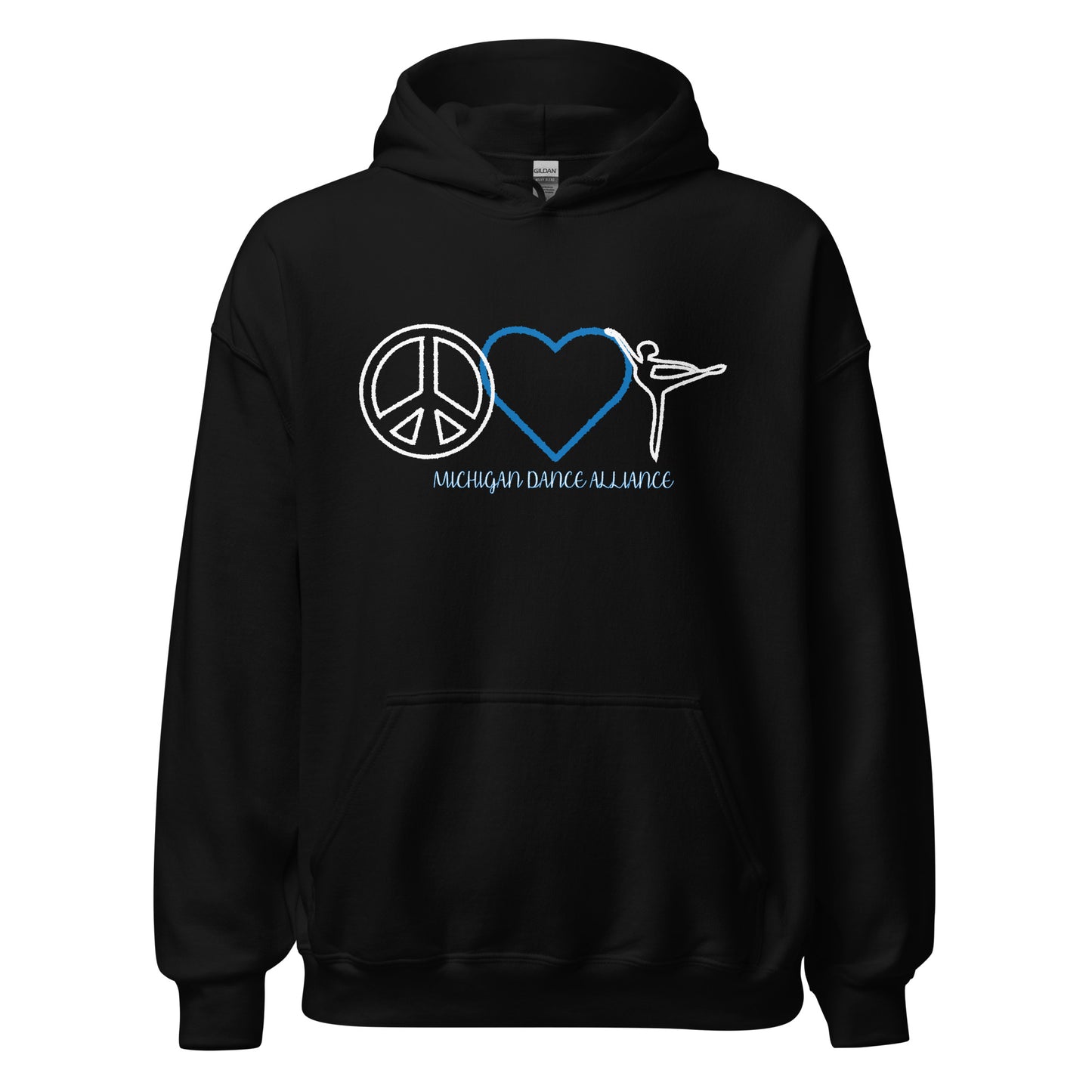 Peace Love Dance Hoodie