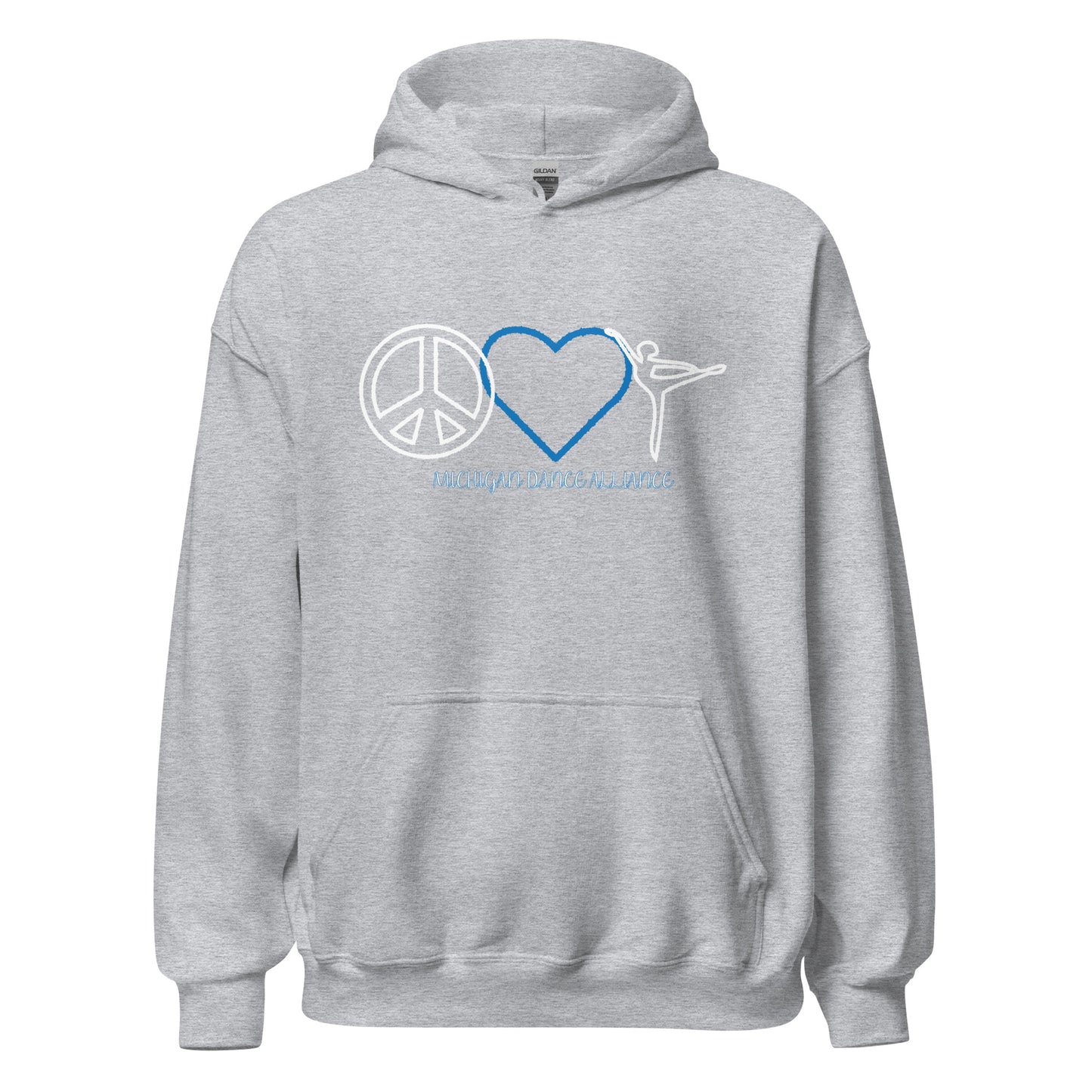 Peace Love Dance Hoodie