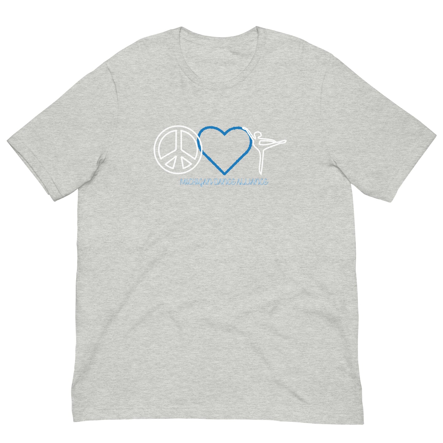 Peace Love Dance t-shirt