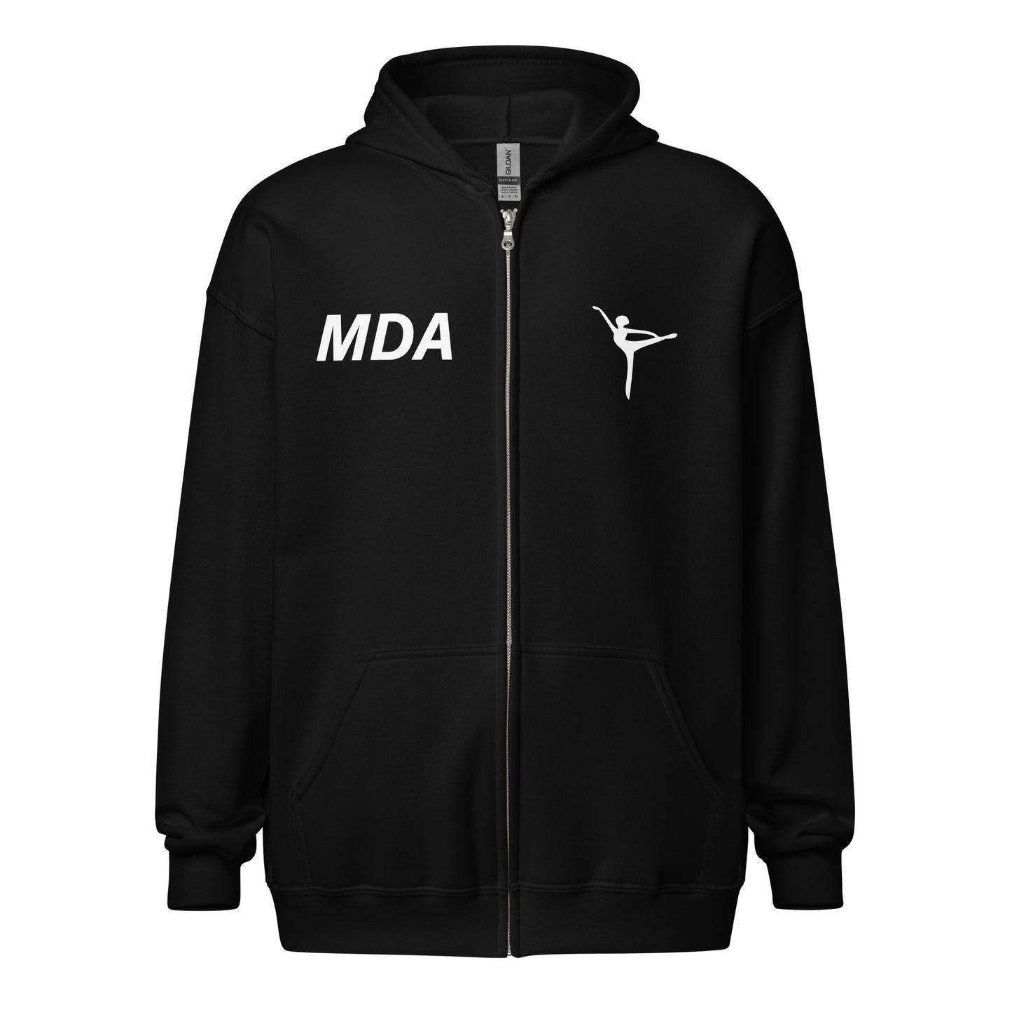 MDA Zip Up Hoodie