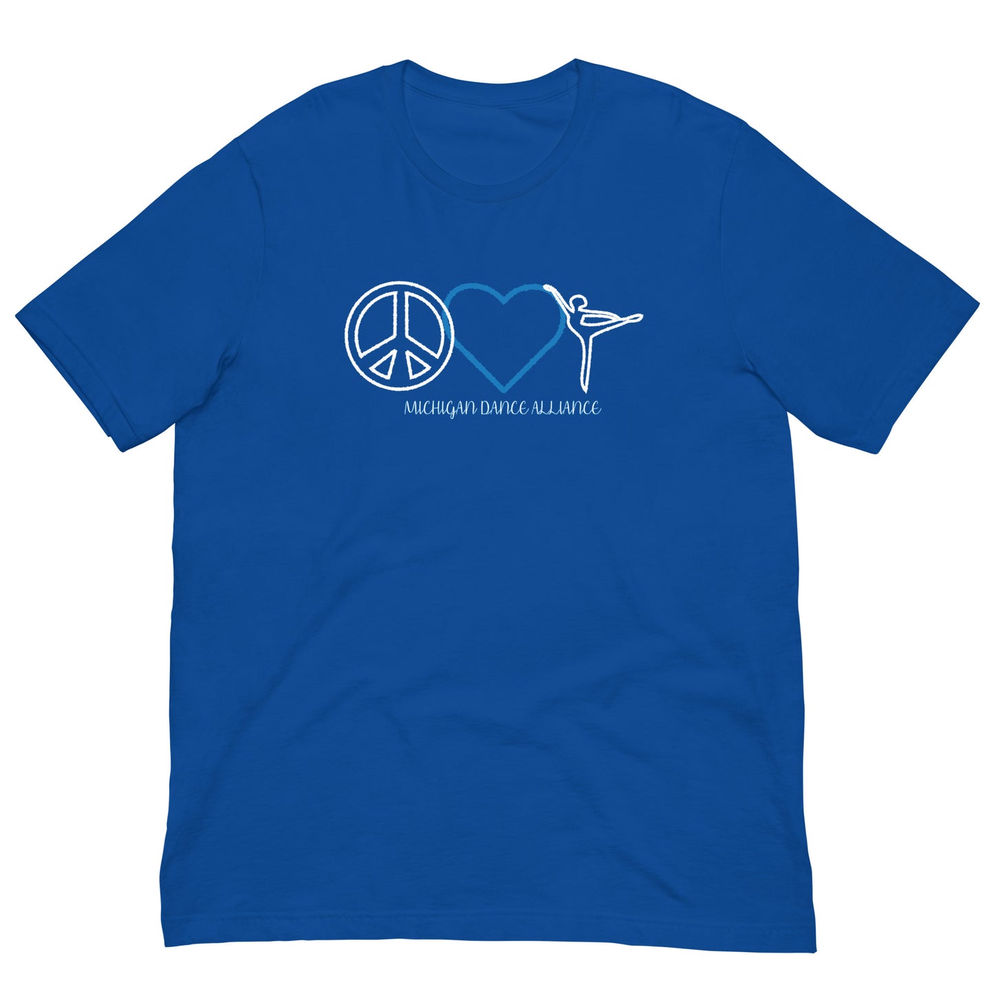 Peace Love Dance t-shirt